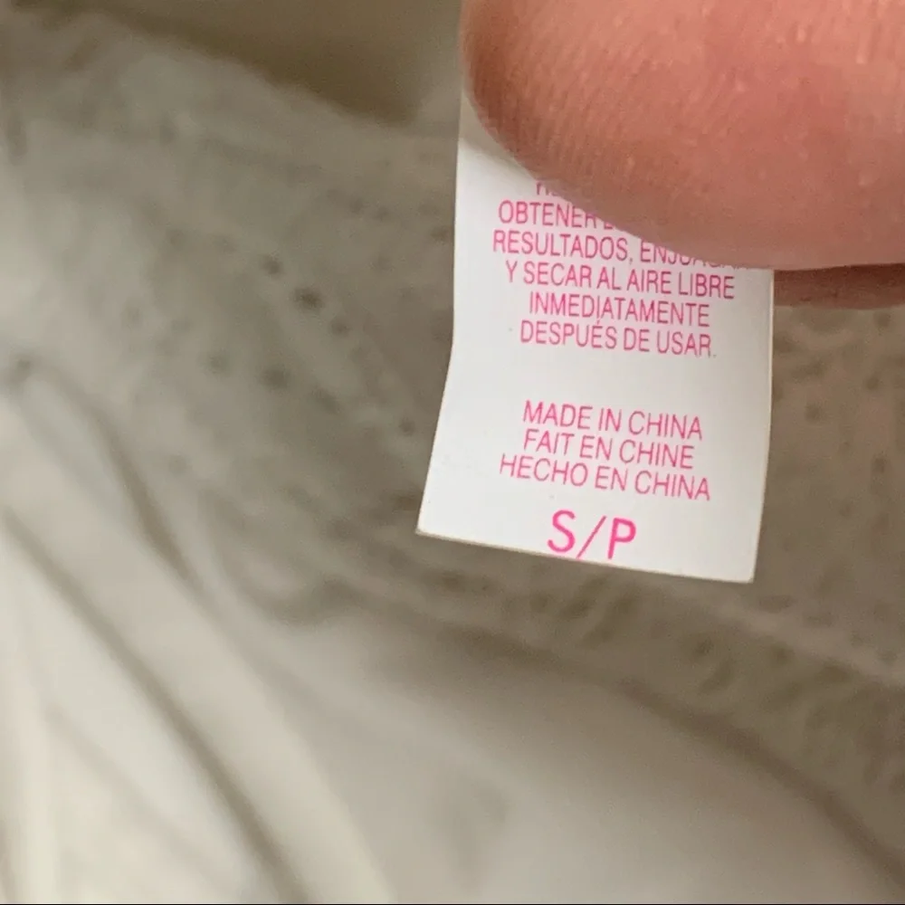 Victoria’s Secret Loop Tie Lace Swim Bikini Bottoms